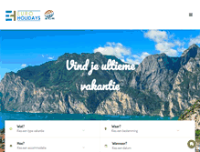 Tablet Screenshot of euroholidays.nl